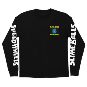 Playera Slime Balls Speed Freak Manga Larga - Negro