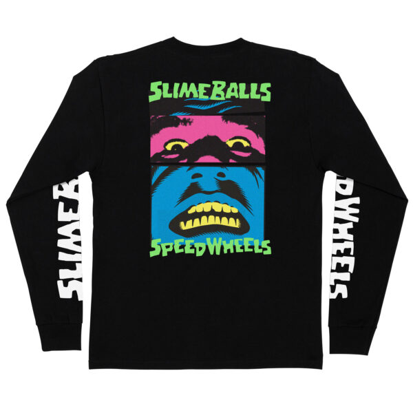 Playera Slime Balls Speed Freak Manga Larga - Negro - Imagen 2
