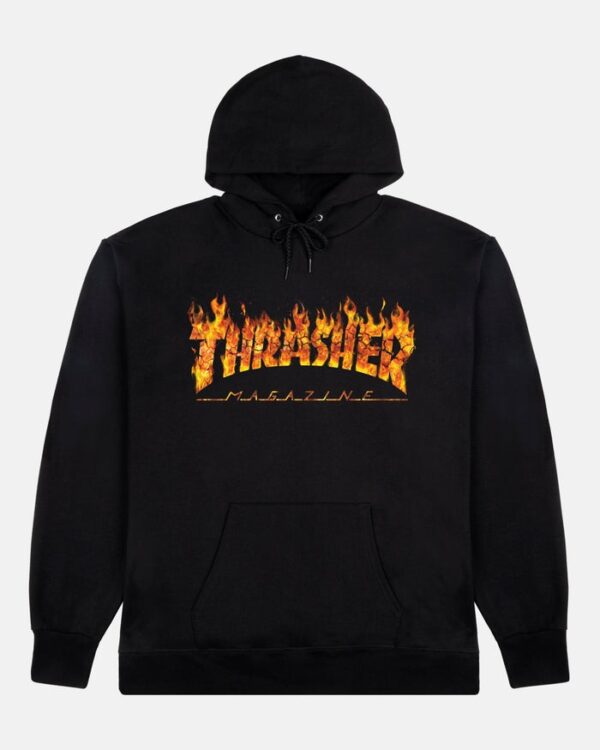 Sudadera Thrasher Inferno - Black