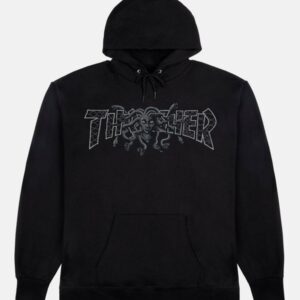 Sudadera Thrasher Medusa - Negro