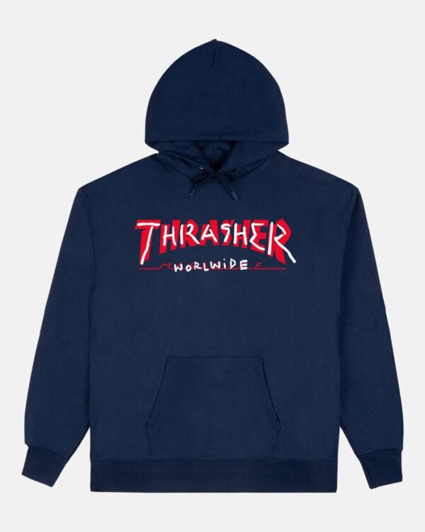 Sudadera Thrasher Trademark - Navy