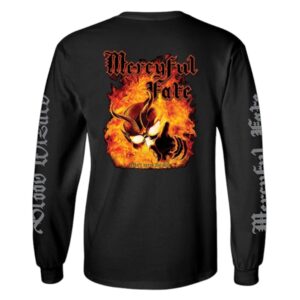 Playera Blood Wizard X Mercyful fate - Negro