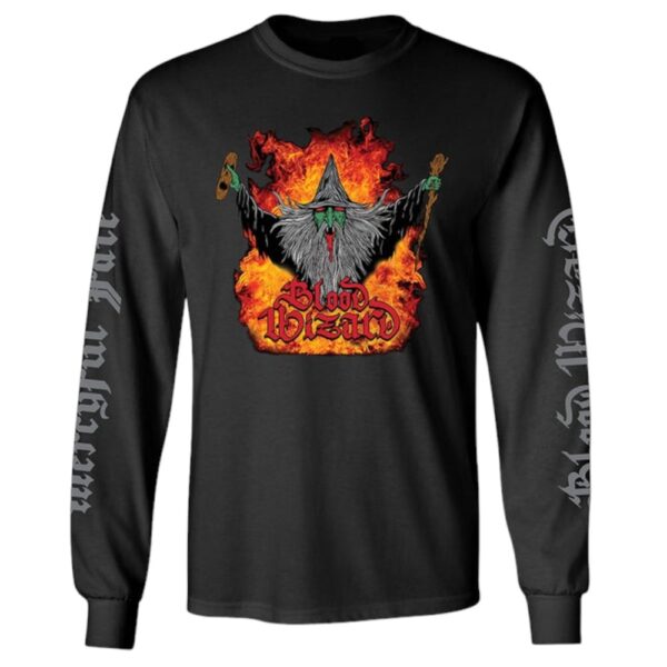 Playera Blood Wizard X Mercyful fate - Negro - Imagen 2