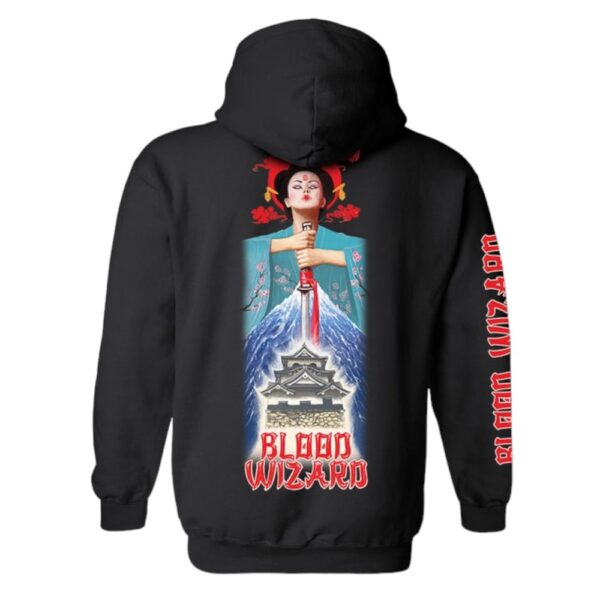 Sudadera Blood Wizard Sorceress - Negro