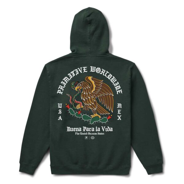 Sudadera Primitive Vida Hood - Verde