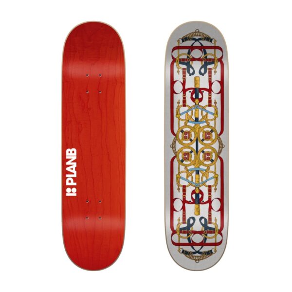 Tabla Plan B Gustavo Belts 8.25 - Blanco