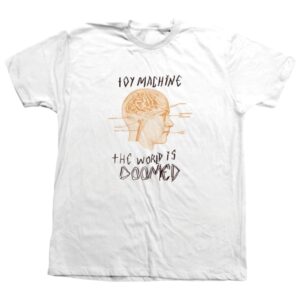 Playera Toy Machine Doomed - Blanco