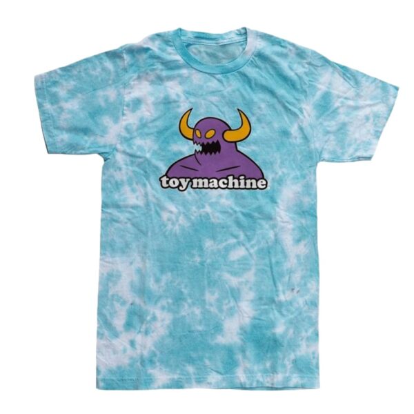 Playera Toy Machine Tye Dye - Azul