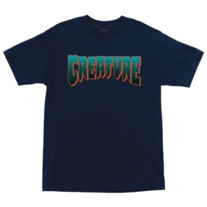 Playera Creature Logo - Azul