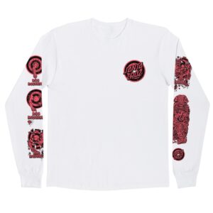 Playera Santa Cruz Rob Evolution - Blanco