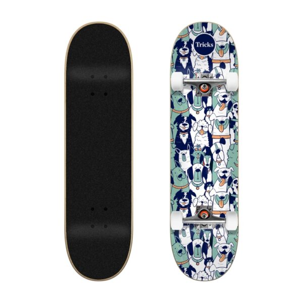 Tabla Completa Tricks Dogs 7.25''X 28.0'' - Verde