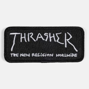 Parche Thrasher New Religion - Negro