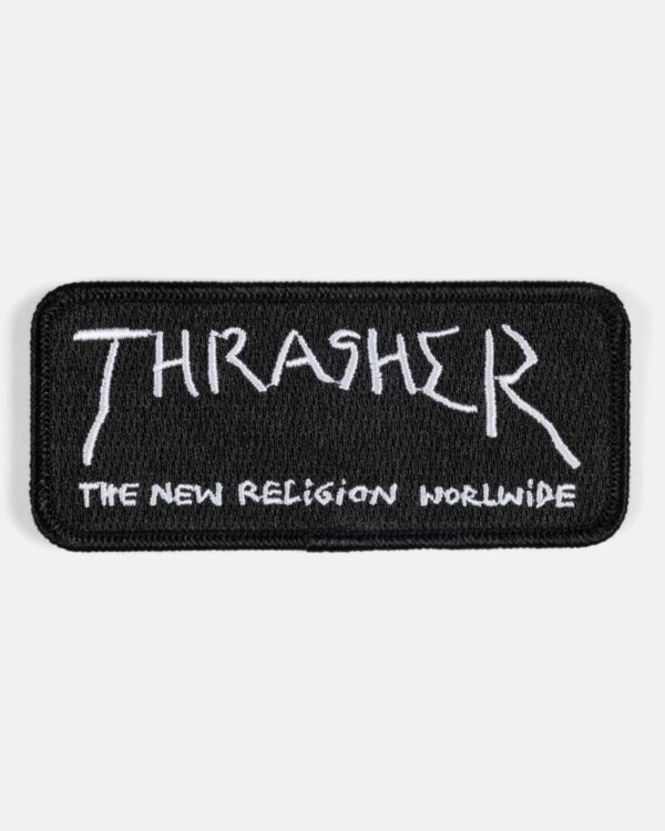 Parche Thrasher New Religion - Negro