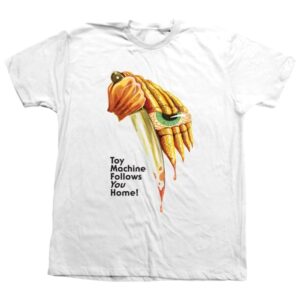 Playera Toy Machine Horror - Blanco